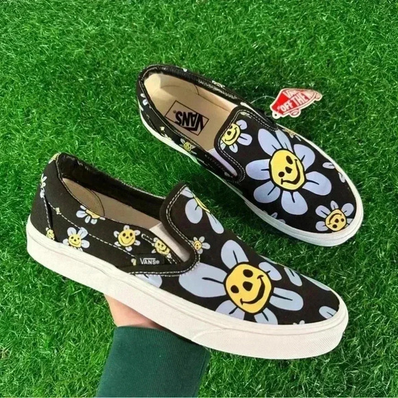 Vans Classic Slip On Trippy Grin Floral - Picture 7 of 7